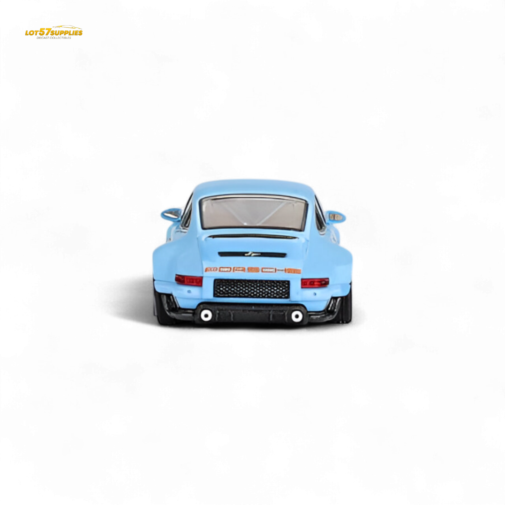 (Pre-Order) Zincit Model Porsche 911 Singer DLS - Gulf Blue 1:64