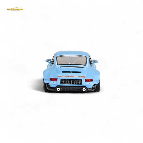 (Pre-Order) Zincit Model Porsche 911 Singer DLS - Gulf Blue 1:64