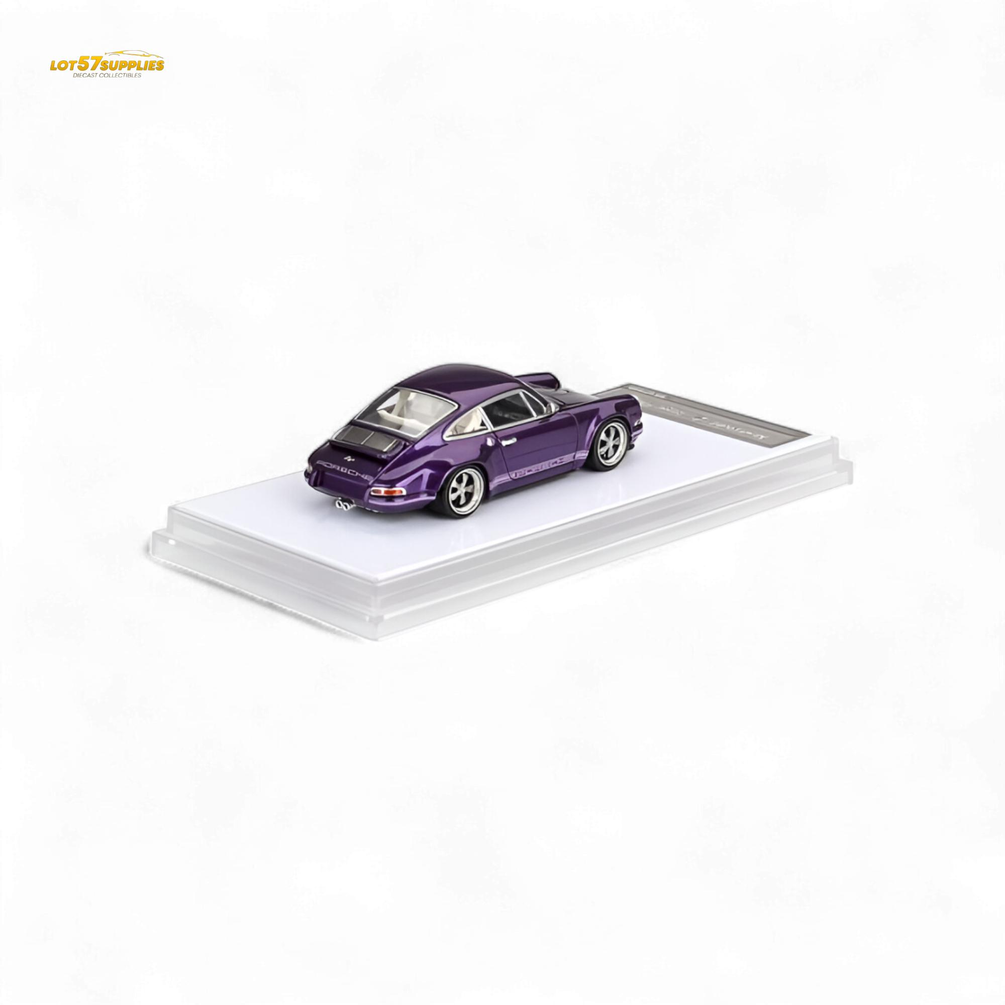 (Pre-Order) Zincit Model Porsche 911 Singer Coupe - Metallic Purple 1:64