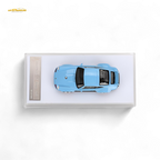 (Pre-Order) Zincit Model Porsche 911 Singer DLS - Gulf Blue 1:64