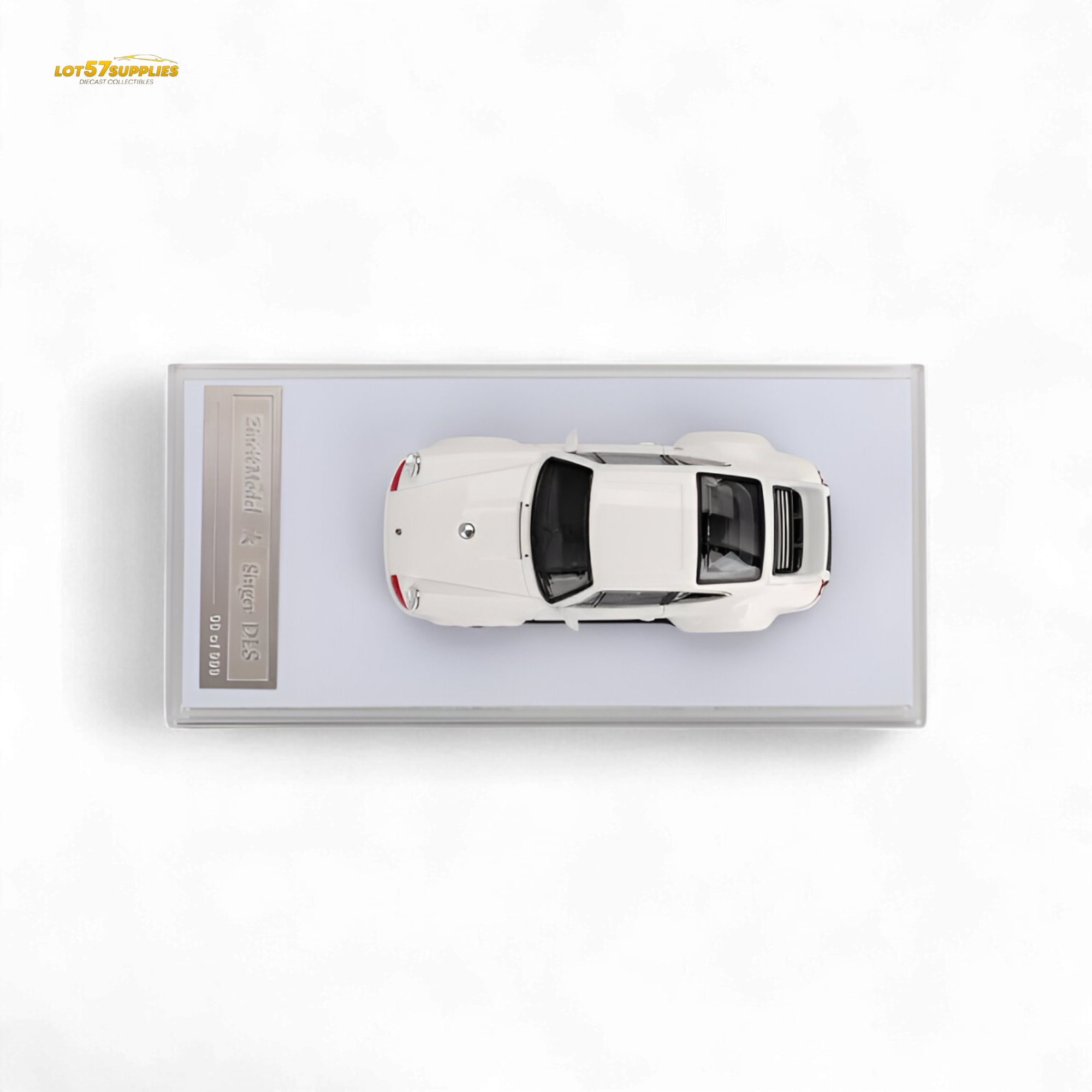 (Pre-Order) Zincit Model Porsche 911 Singer DLS - Bright White 1:64
