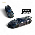 Flame Lamborghini Huracan GT LP610 - Magic Green 1:64