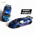 Flame Lamborghini Huracan GT LP610 - Magic Purple 1:64