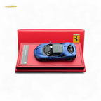 ART Ferrari SF90 Resin - Abu Dhabi Blue Hardtop - 99 Pcs Lim Ed 1:64
