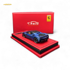 ART Ferrari SF90 Resin - Abu Dhabi Blue Hardtop - 99 Pcs Lim Ed 1:64