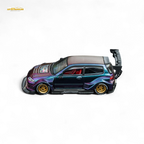 DCM Kevmannz 1996 EG6 Hatchback Gold Wheels - Chameleon - Long Spoiler 1:64