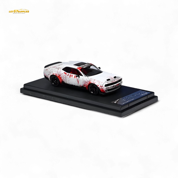 Stance Hunters Dodge Challenger SRT Hellcat - Blood Red 1:64