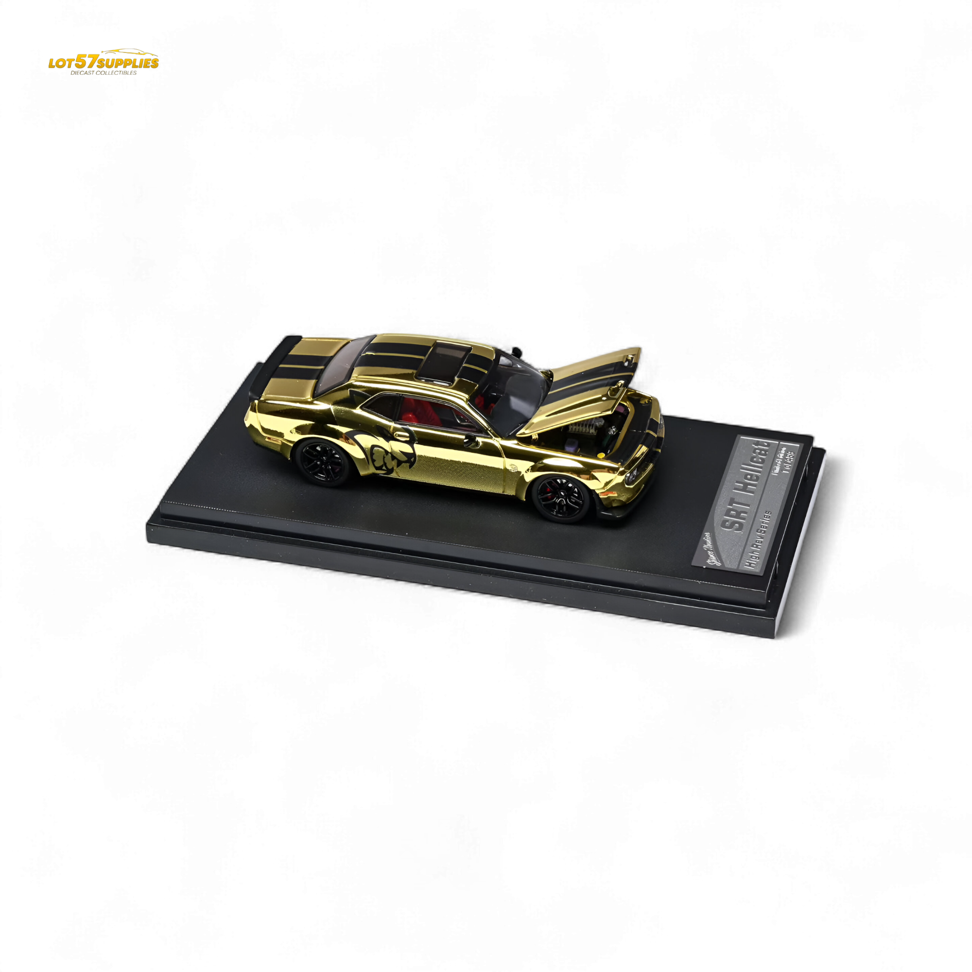 (Pre-Order) Stance Hunters Dodge Challenger SRT Hellcat - Gold 1:64