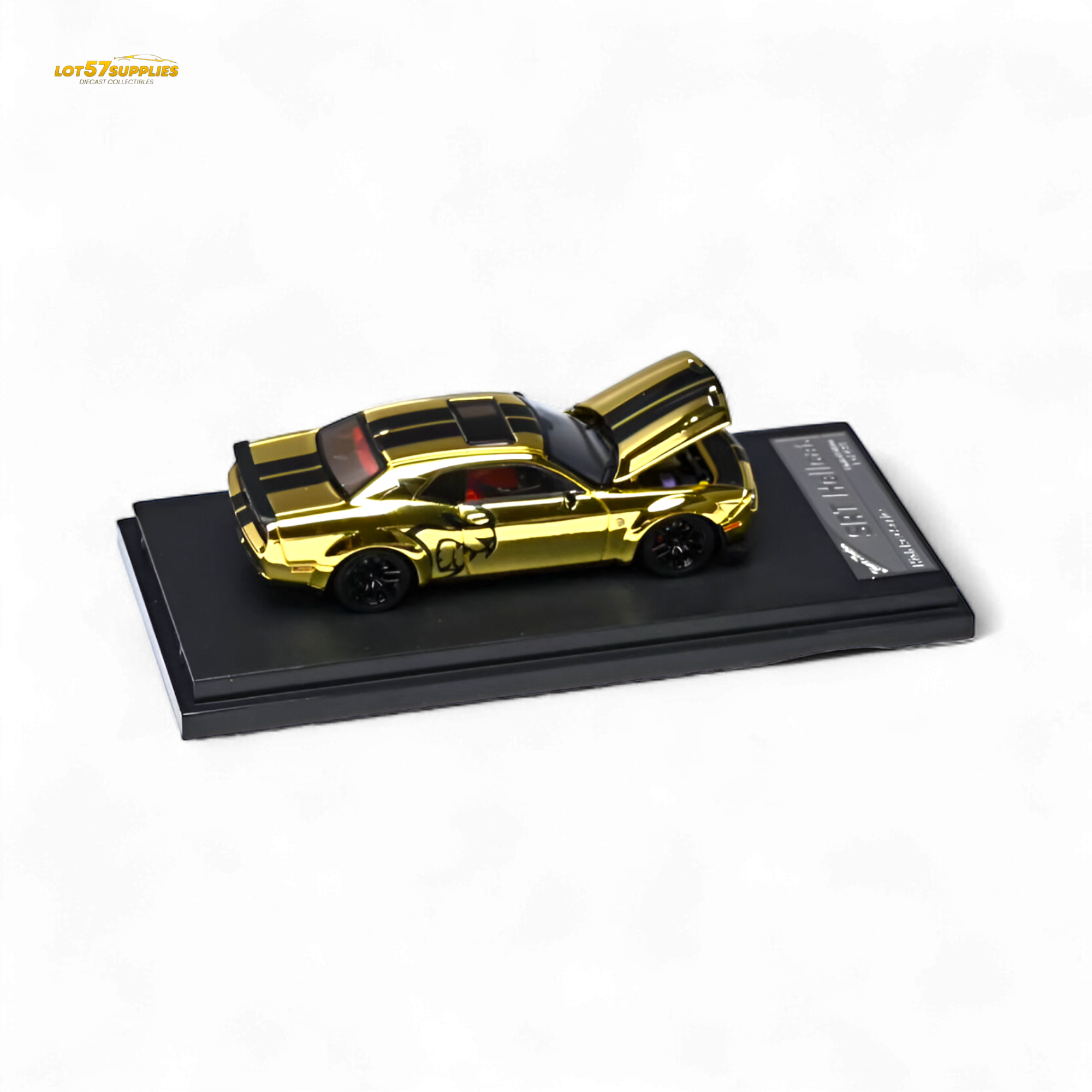 (Pre-Order) Stance Hunters Dodge Challenger SRT Hellcat - Gold 1:64