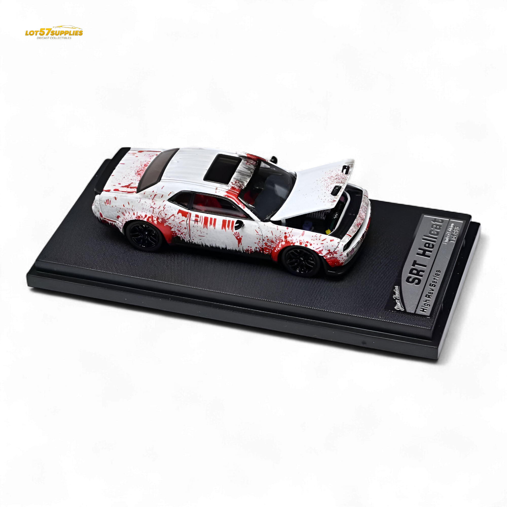 Stance Hunters Dodge Challenger SRT Hellcat - Blood Red 1:64
