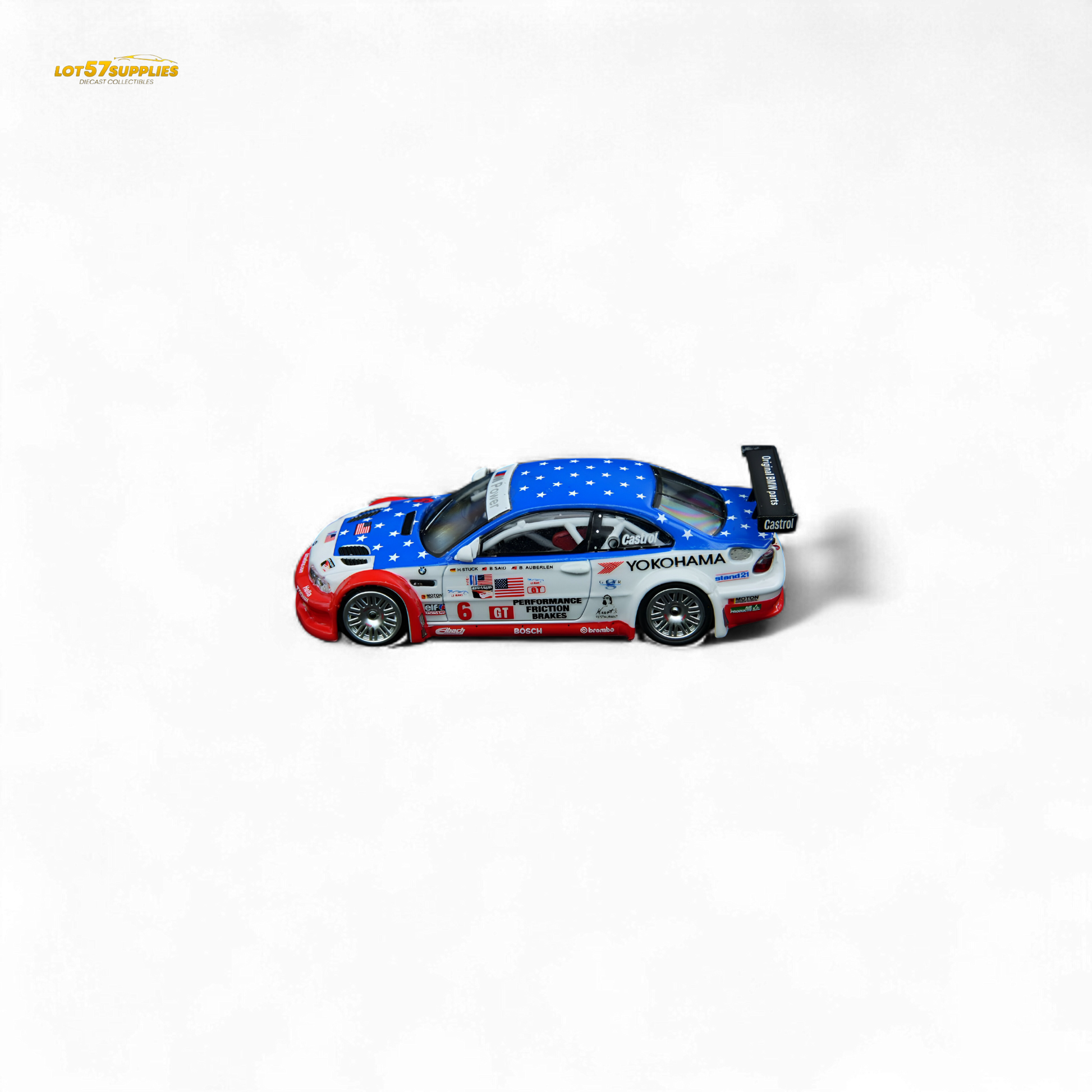 (Pre-Order) DCM & GOBOX M3 GTR E46 - YOKOHAMA 6 1:64