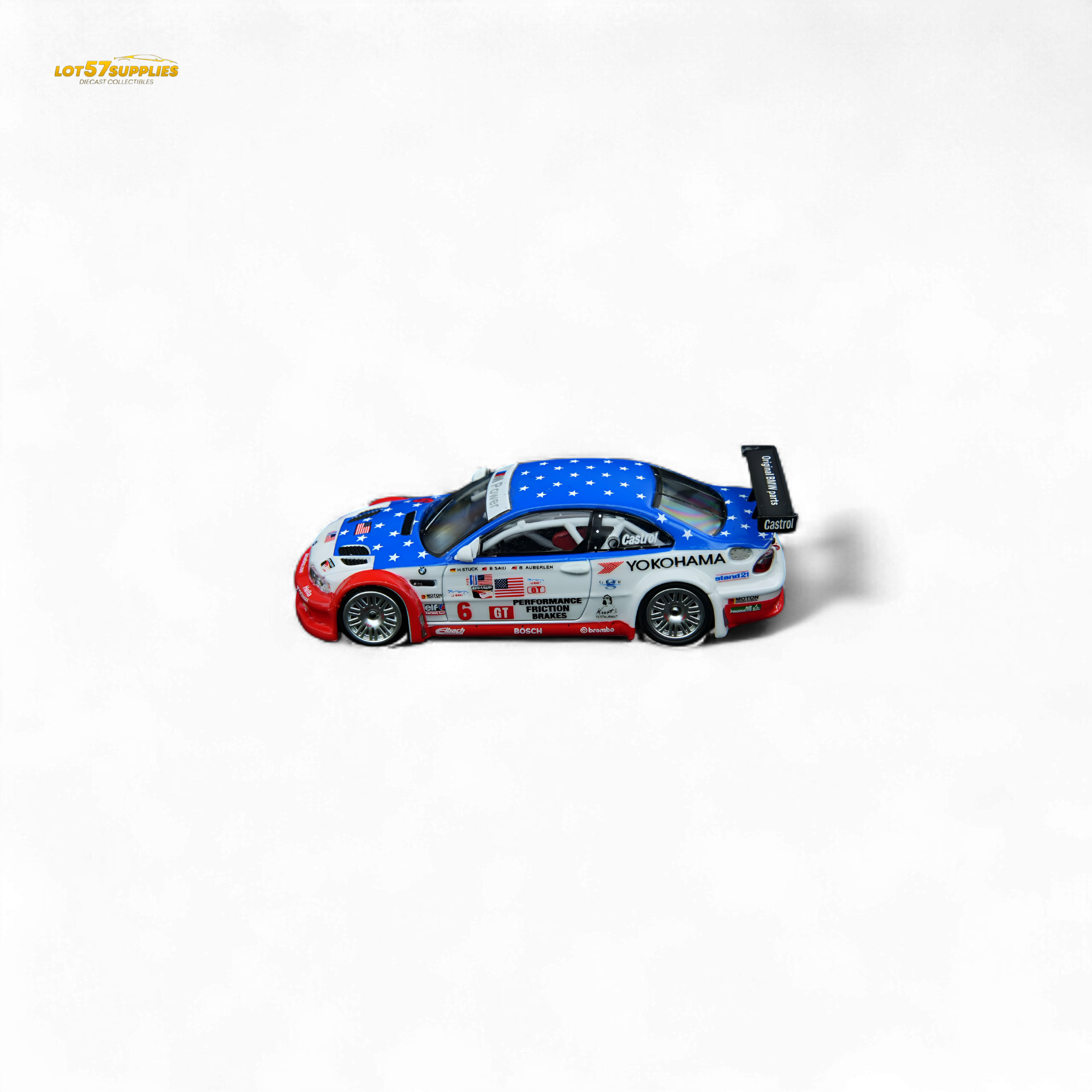 (Pre-Order) DCM & GOBOX M3 GTR E46 - YOKOHAMA 6 1:64