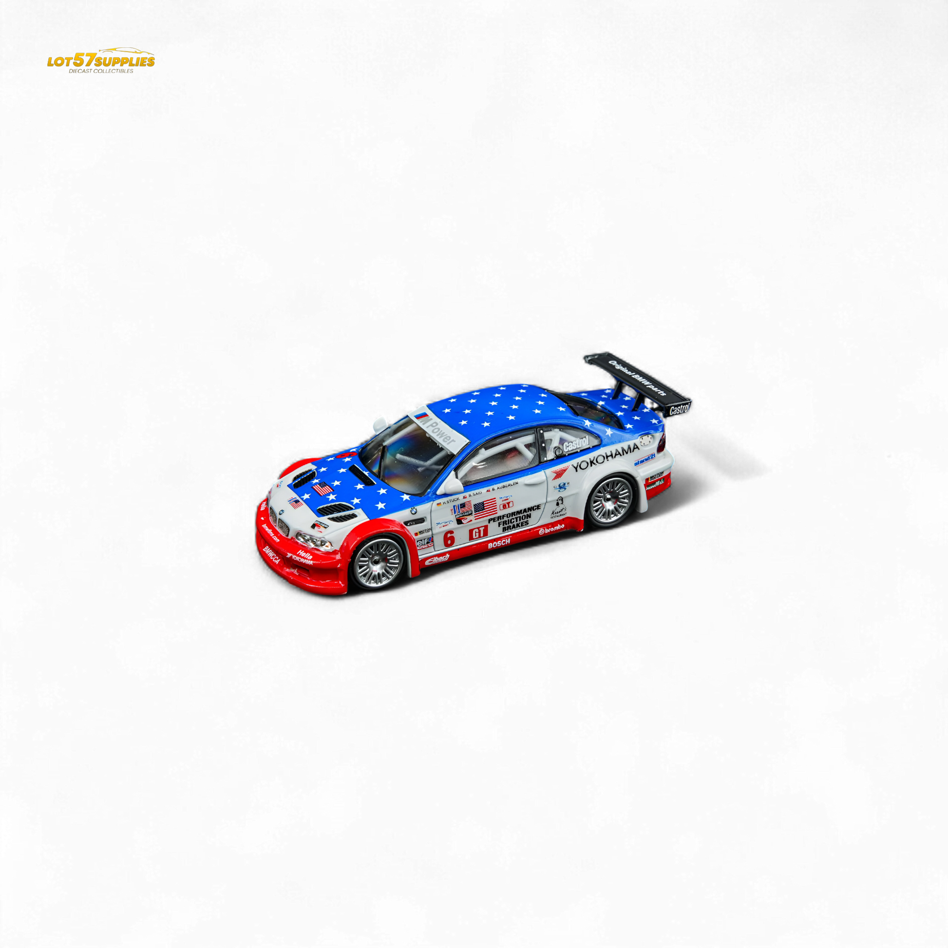 (Pre-Order) DCM & GOBOX M3 GTR E46 - YOKOHAMA 6 1:64