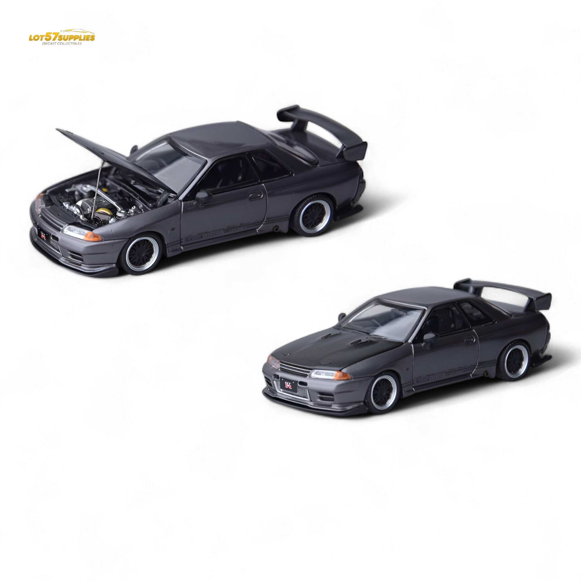 (Pre-Order) Focal Horizon Skyline GT-R R32 Top Secret Modified VR32 - Grey 1:64 Main image