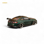 Street Weapon BMW G82 M4 Wide-Body Modified - Cangling Green Carbon Cover Special Edition 1:64