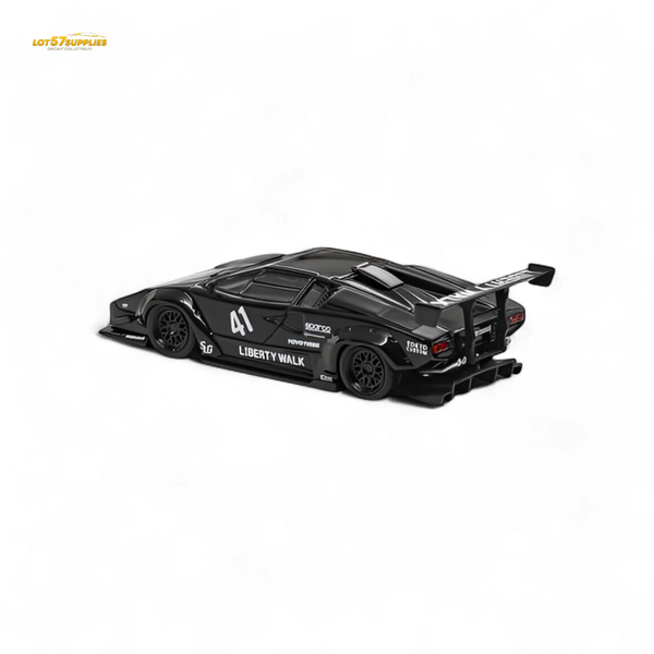 (Pre-Order) Vision64 LB Lamborghini Countach Luxury Version - Black 1:64
