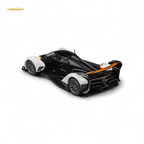 (Pre-Order) CM Model McLaren Solus GT - Black White 1:64