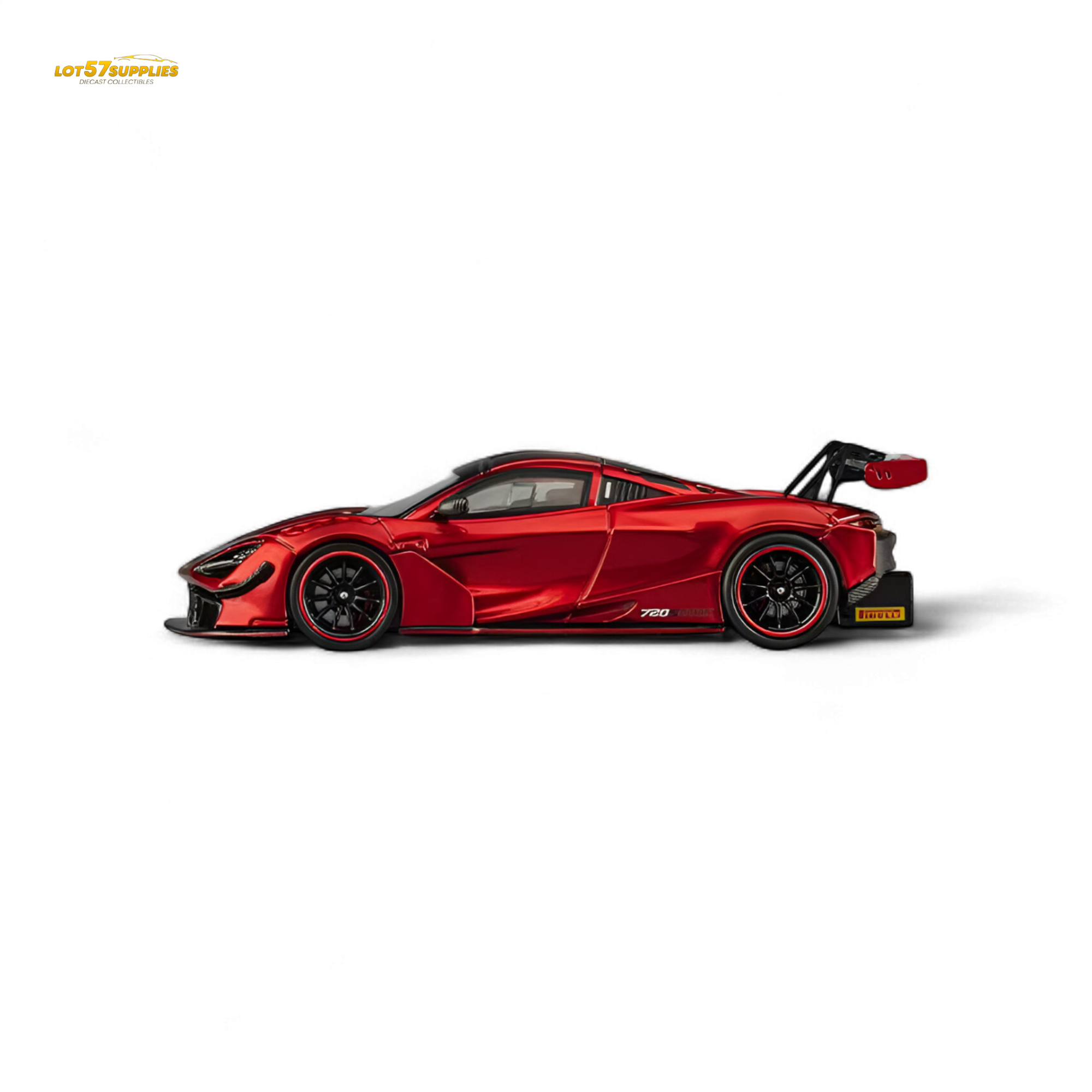 (Pre-Order) CM Model McLaren 720S GT3X - Metallic Red 1:64