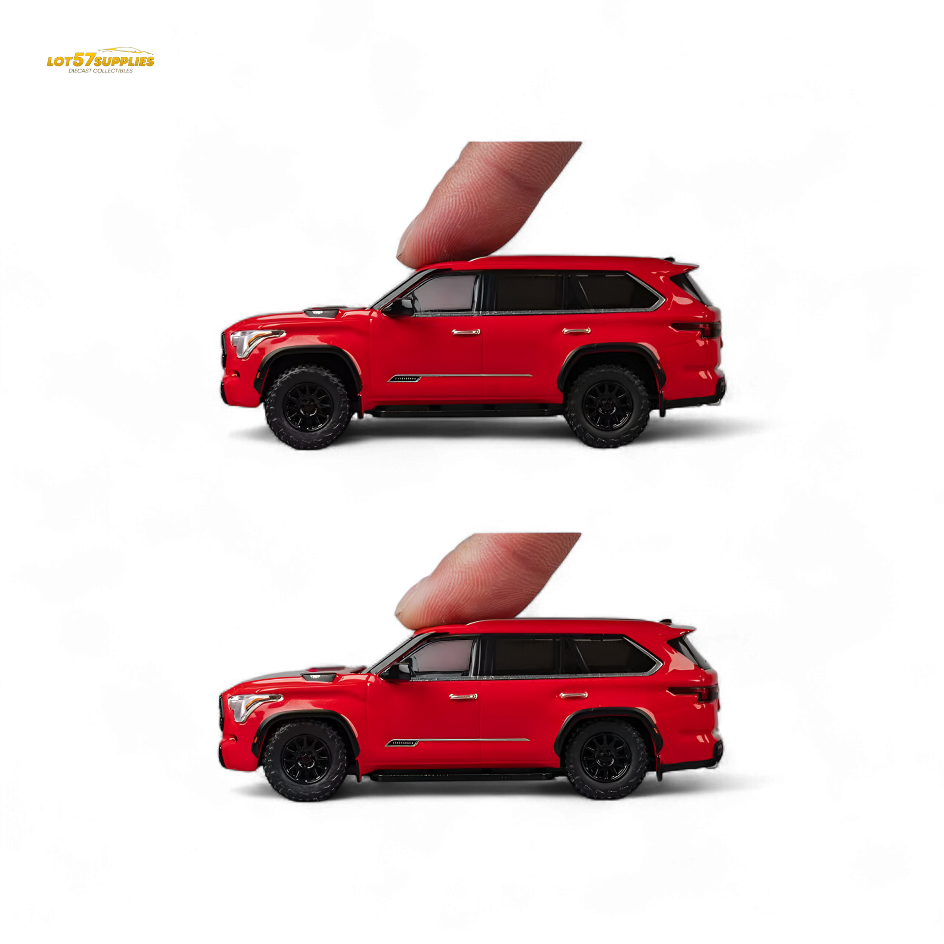 (Pre-Order) CM Model Toyota Sequoia - Red 1:64