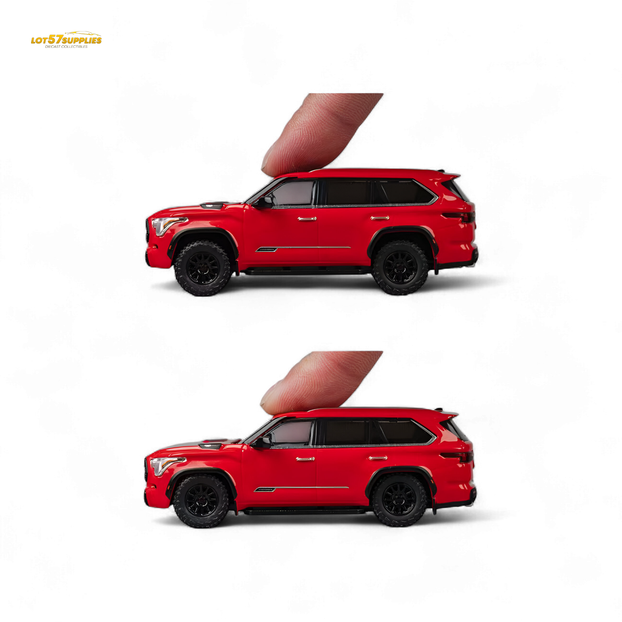 (Pre-Order) CM Model Toyota Sequoia - Red 1:64