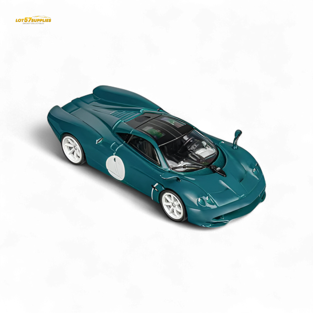 (Pre-Order) CM Model Pagani Codalunga - Green 1:64