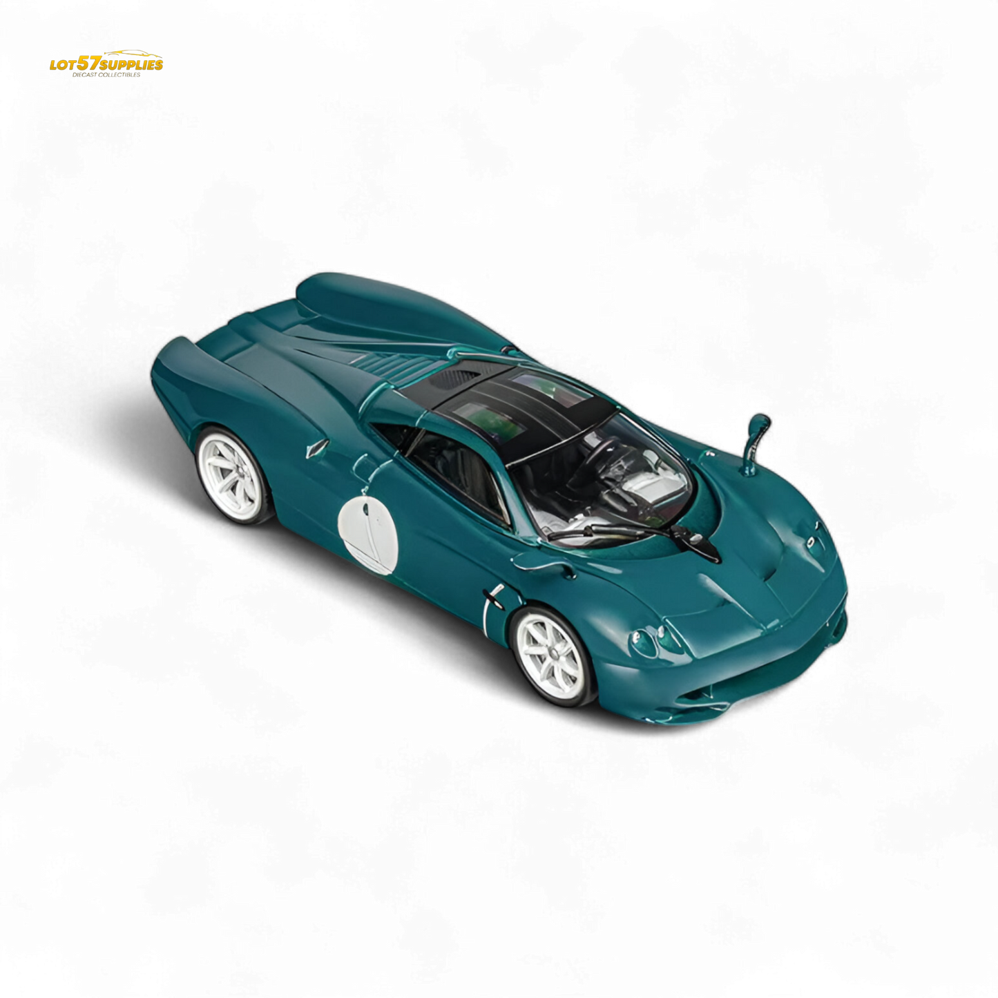 (Pre-Order) CM Model Pagani Codalunga - Green 1:64
