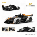 (Pre-Order) CM Model McLaren Solus GT - Black White 1:64