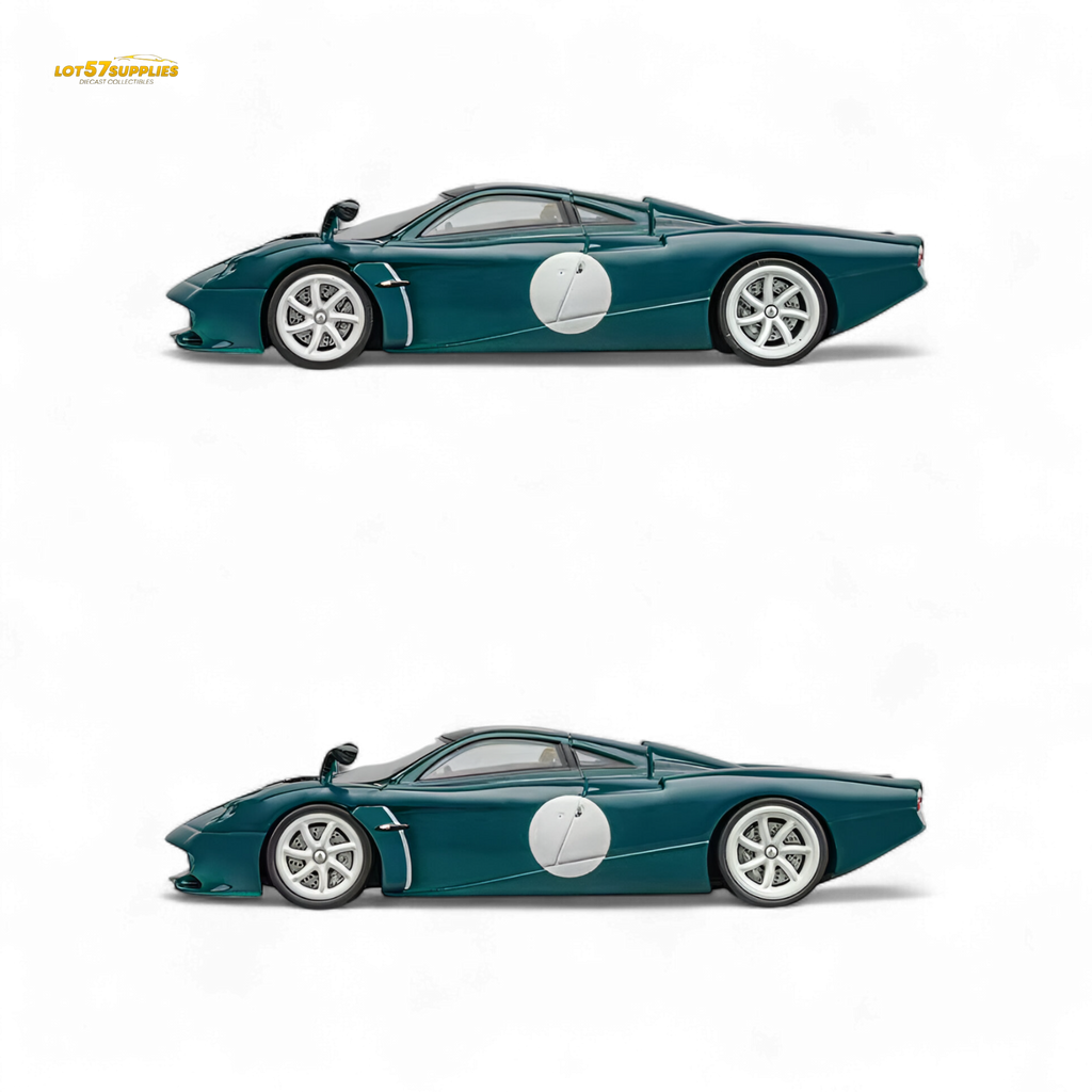 (Pre-Order) CM Model Pagani Codalunga - Green 1:64