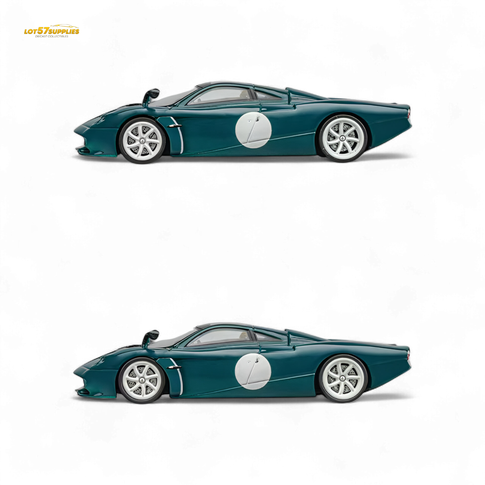 (Pre-Order) CM Model Pagani Codalunga - Green 1:64