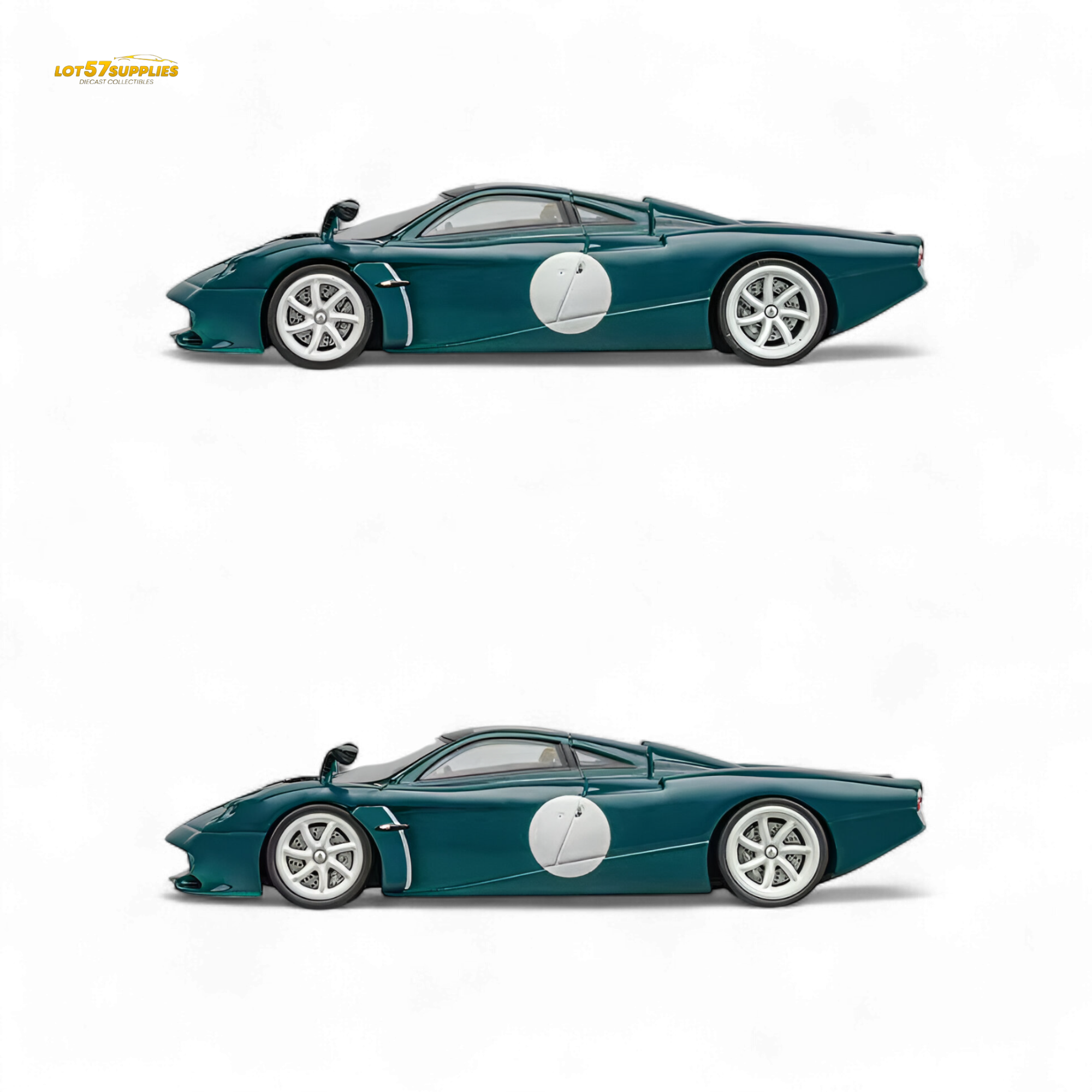 (Pre-Order) CM Model Pagani Codalunga - Green 1:64