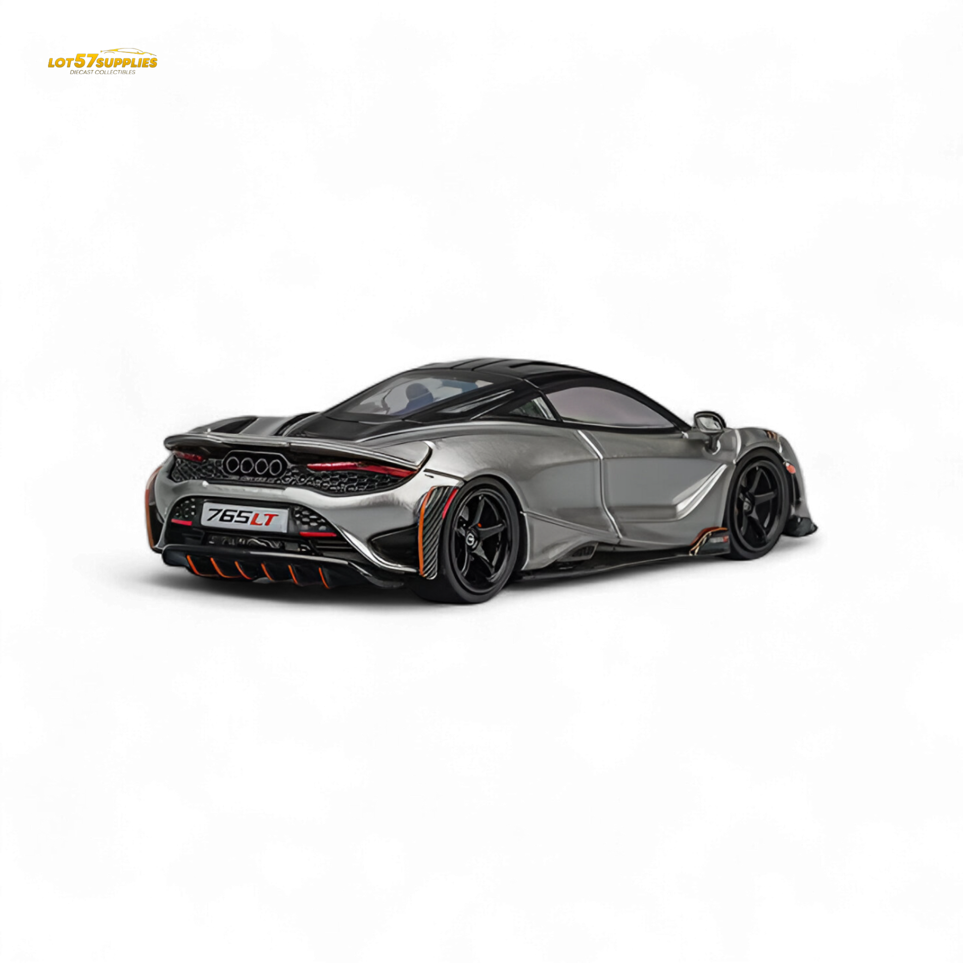 (Pre-Order) CM Model McLaren 765LT - Silver Gray 1:64