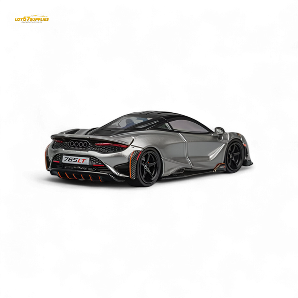 (Pre-Order) CM Model McLaren 765LT - Silver Gray 1:64