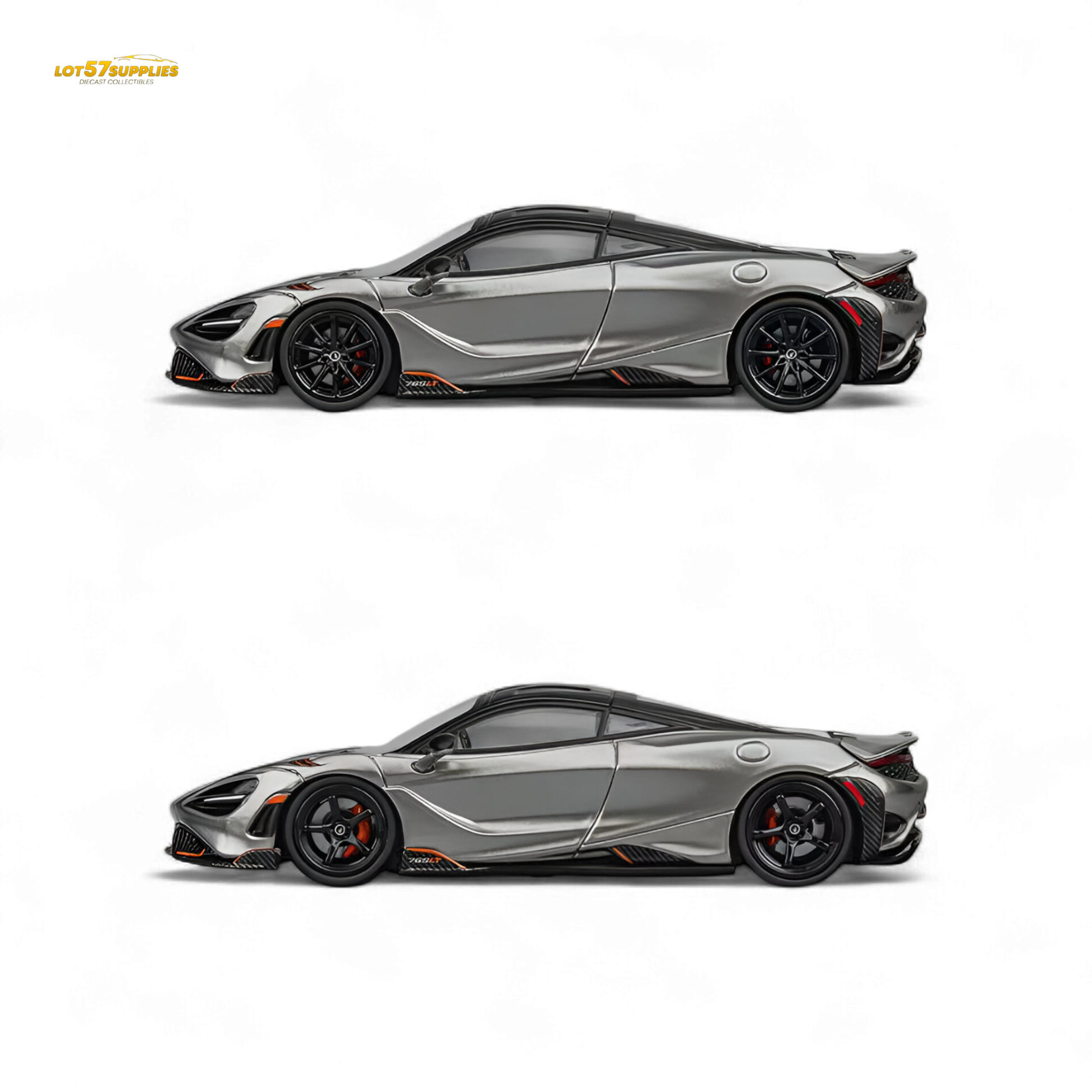 (Pre-Order) CM Model McLaren 765LT - Silver Gray 1:64