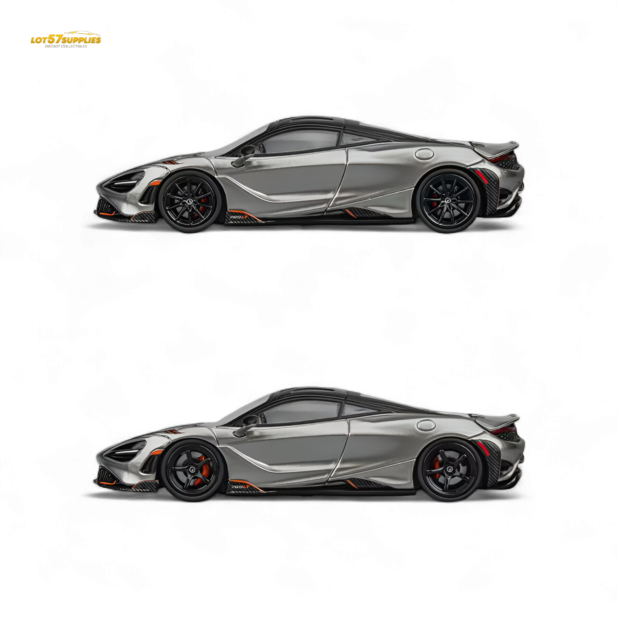 (Pre-Order) CM Model McLaren 765LT - Silver Gray 1:64
