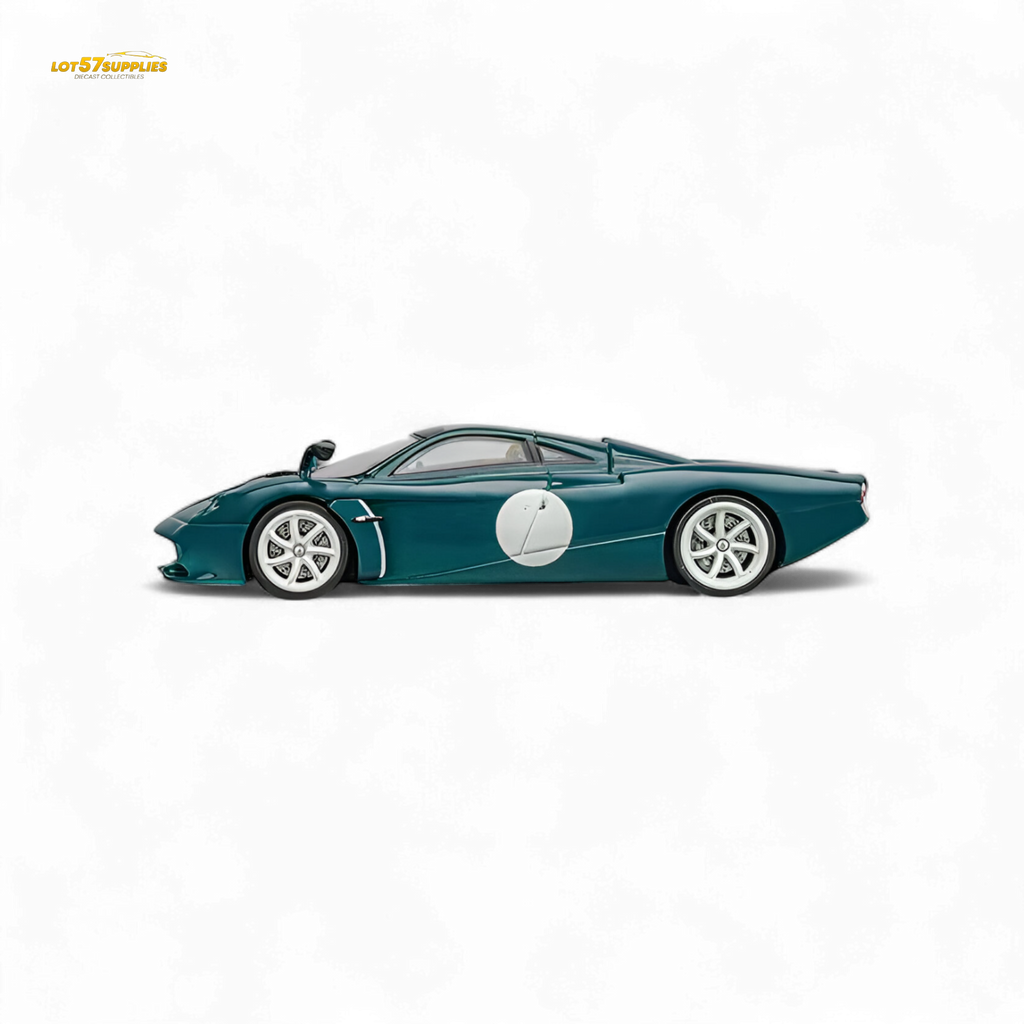 (Pre-Order) CM Model Pagani Codalunga - Green 1:64