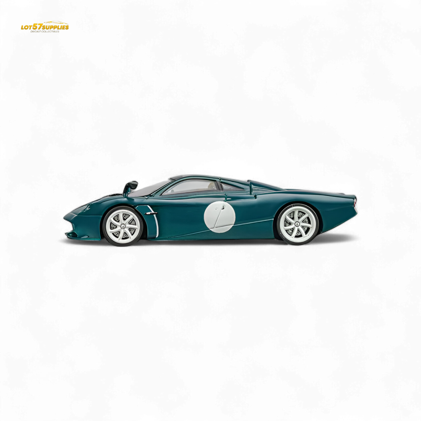 (Pre-Order) CM Model Pagani Codalunga - Green 1:64