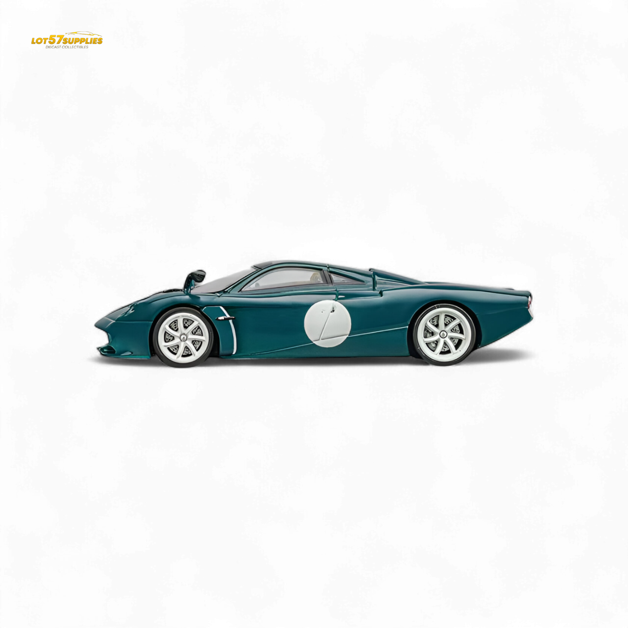 (Pre-Order) CM Model Pagani Codalunga - Green 1:64