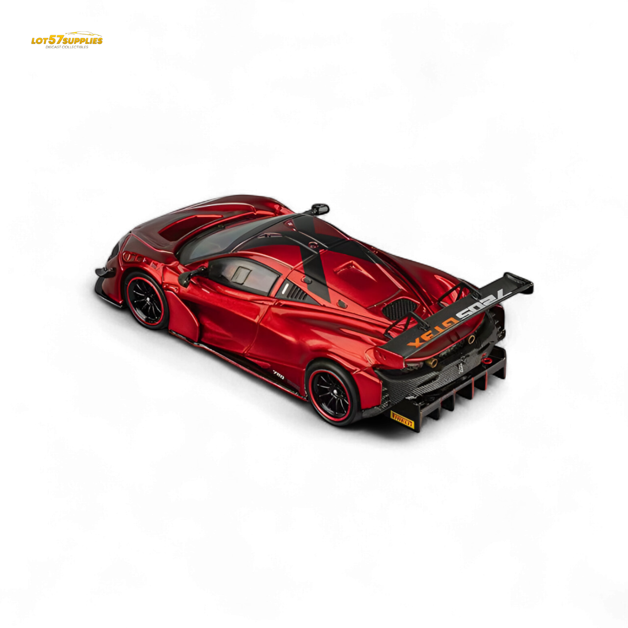 (Pre-Order) CM Model McLaren 720S GT3X - Metallic Red 1:64