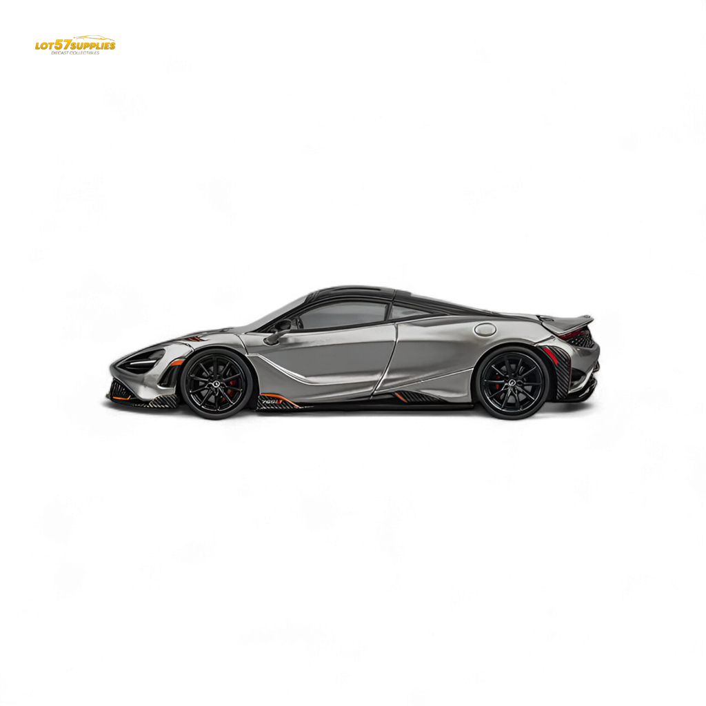 (Pre-Order) CM Model McLaren 765LT - Silver Gray 1:64