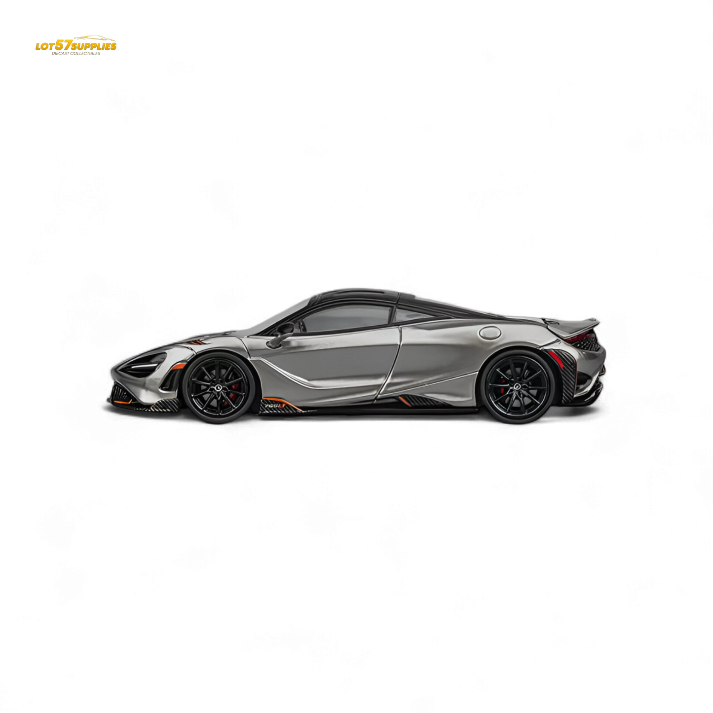 (Pre-Order) CM Model McLaren 765LT - Silver Gray 1:64