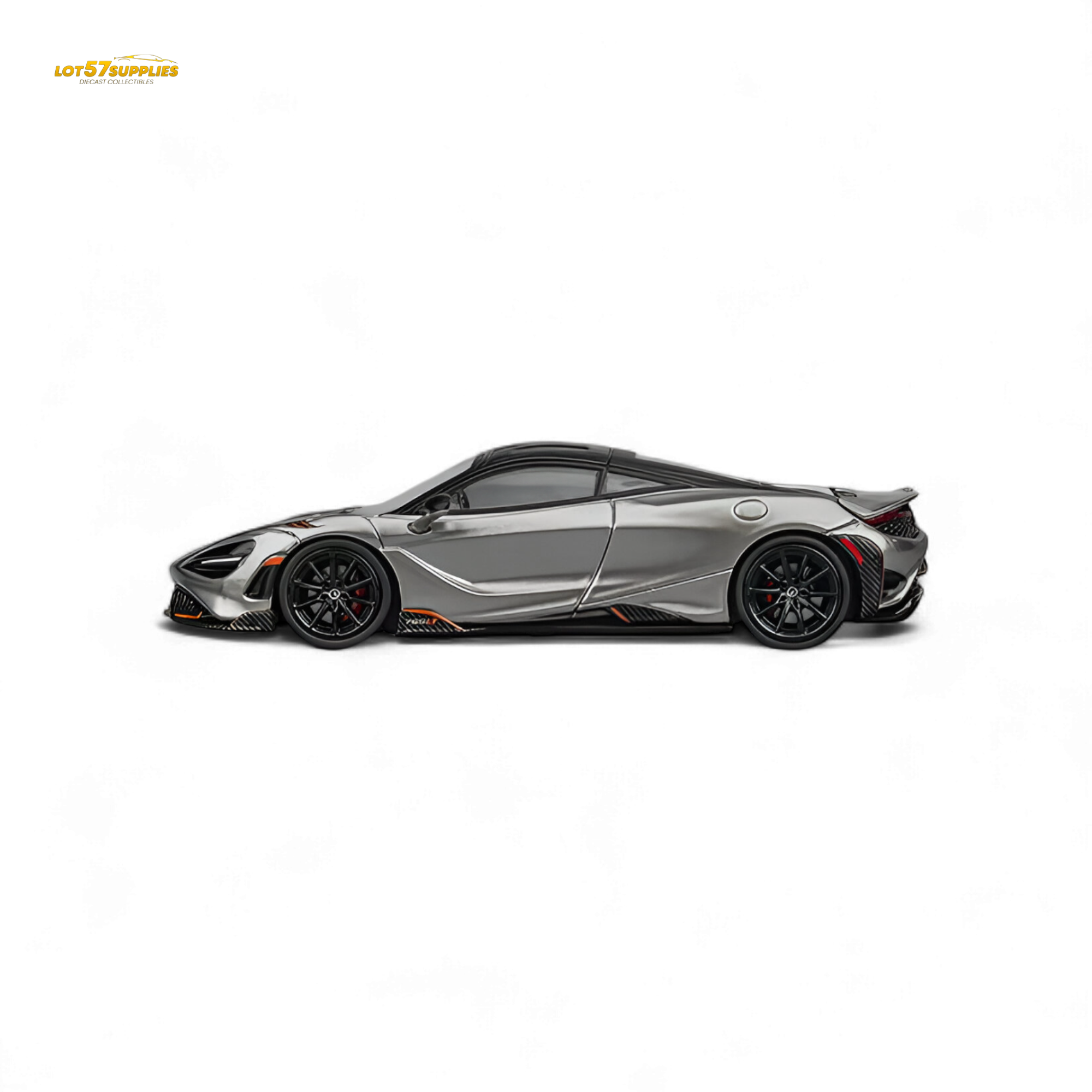 (Pre-Order) CM Model McLaren 765LT - Silver Gray 1:64