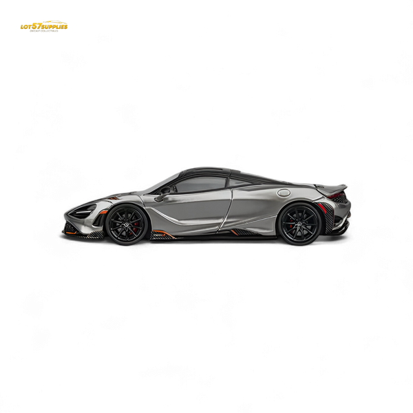 (Pre-Order) CM Model McLaren 765LT - Silver Gray 1:64