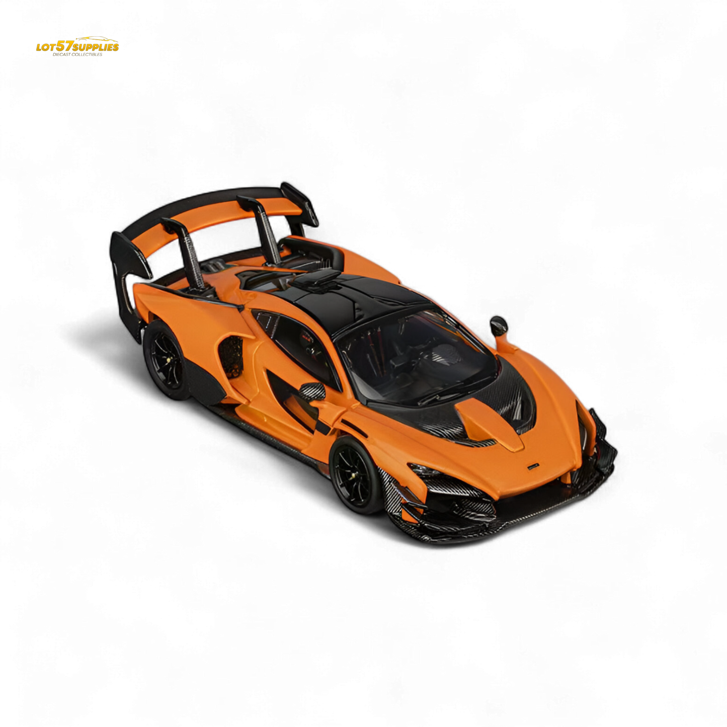 (Pre-Order) CM Model McLaren Senna GTR - Papaya Orange 1:64