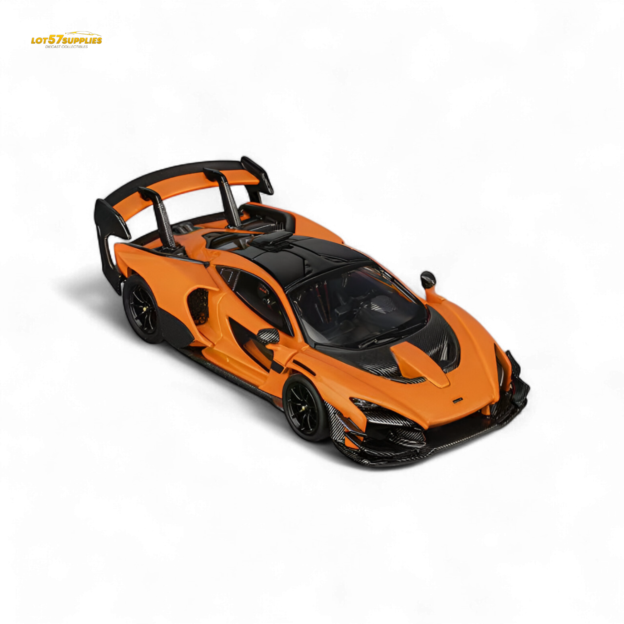 (Pre-Order) CM Model McLaren Senna GTR - Papaya Orange 1:64