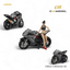(Pre-Order) CM Model MV Agusta F3 Rosso - Metallic Gray 1:64