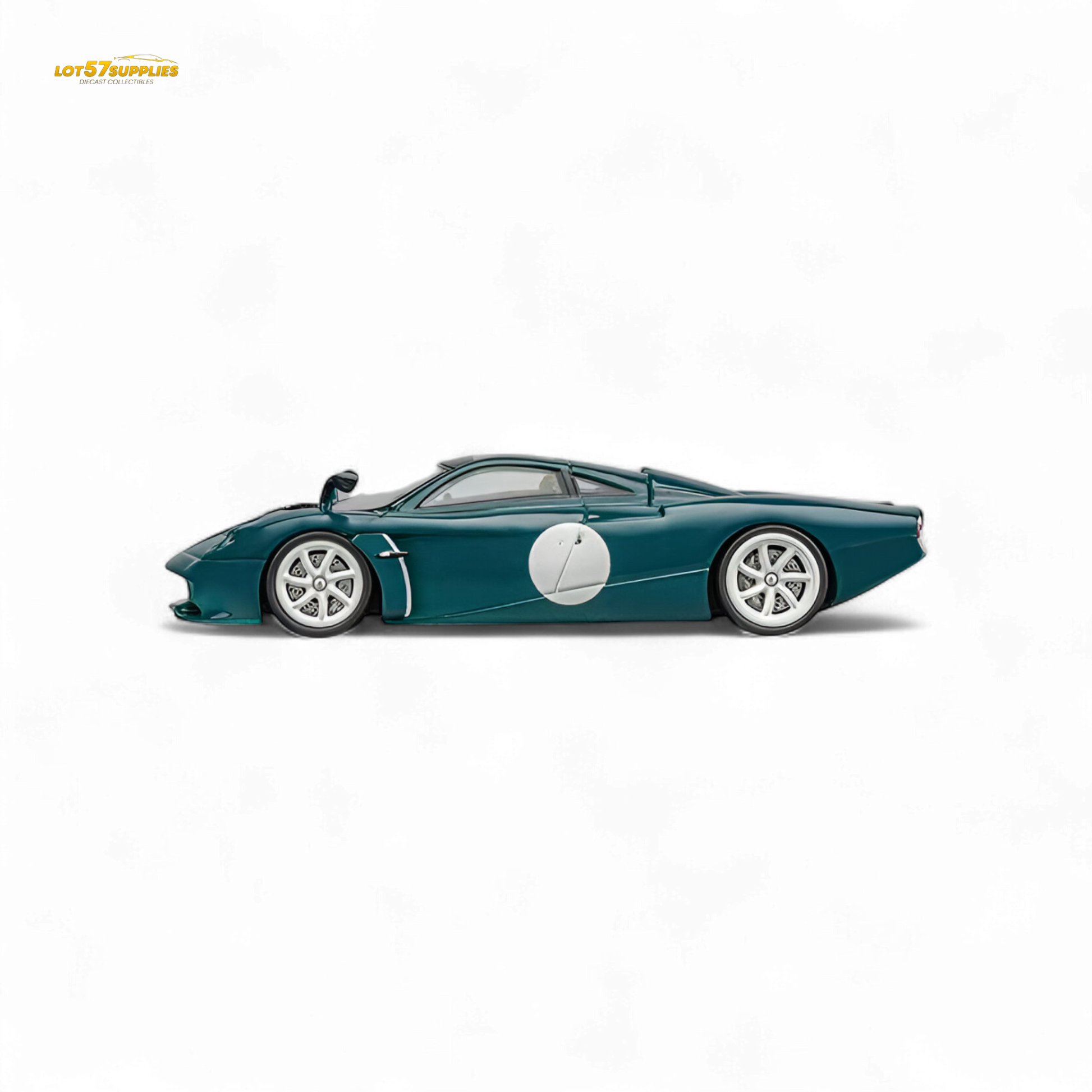 (Pre-Order) CM Model Pagani Codalunga - Green 1:64