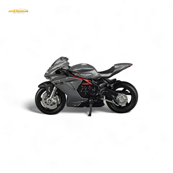 (Pre-Order) CM Model MV Agusta F3 Rosso - Metallic Gray 1:64