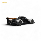 (Pre-Order) CM Model McLaren Solus GT - Black White 1:64