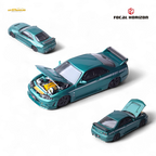 (Pre-Order) Focal Horizon Nissan Skyline GT-R R33 Nismo 400R Version - Champion Green 1:64