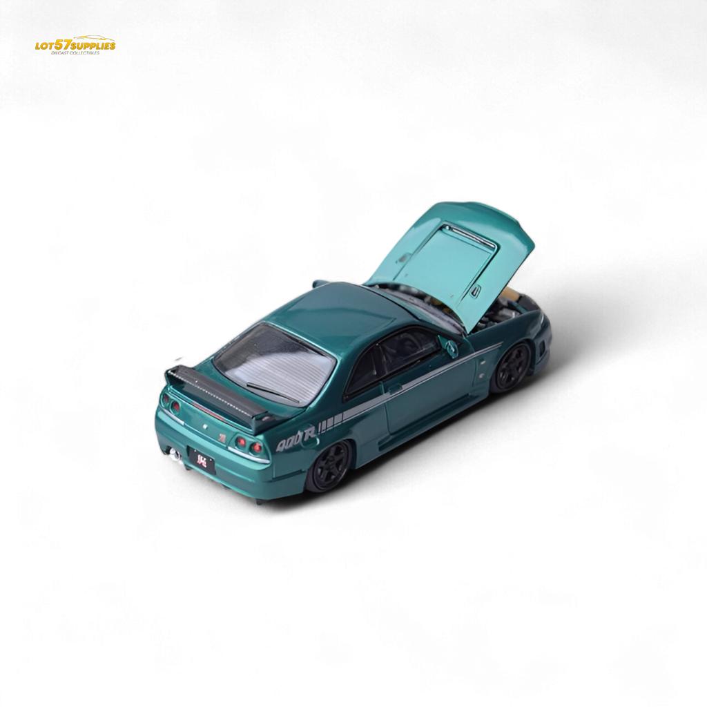 (Pre-Order) Focal Horizon Nissan Skyline GT-R R33 Nismo 400R Version - Champion Green 1:64